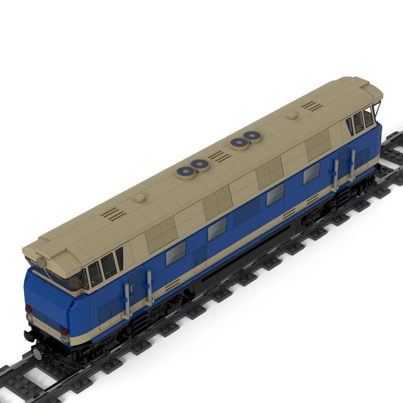 BR118 Diesel Locomotive MOC Building Kit | Modern Rail Train Model - 1