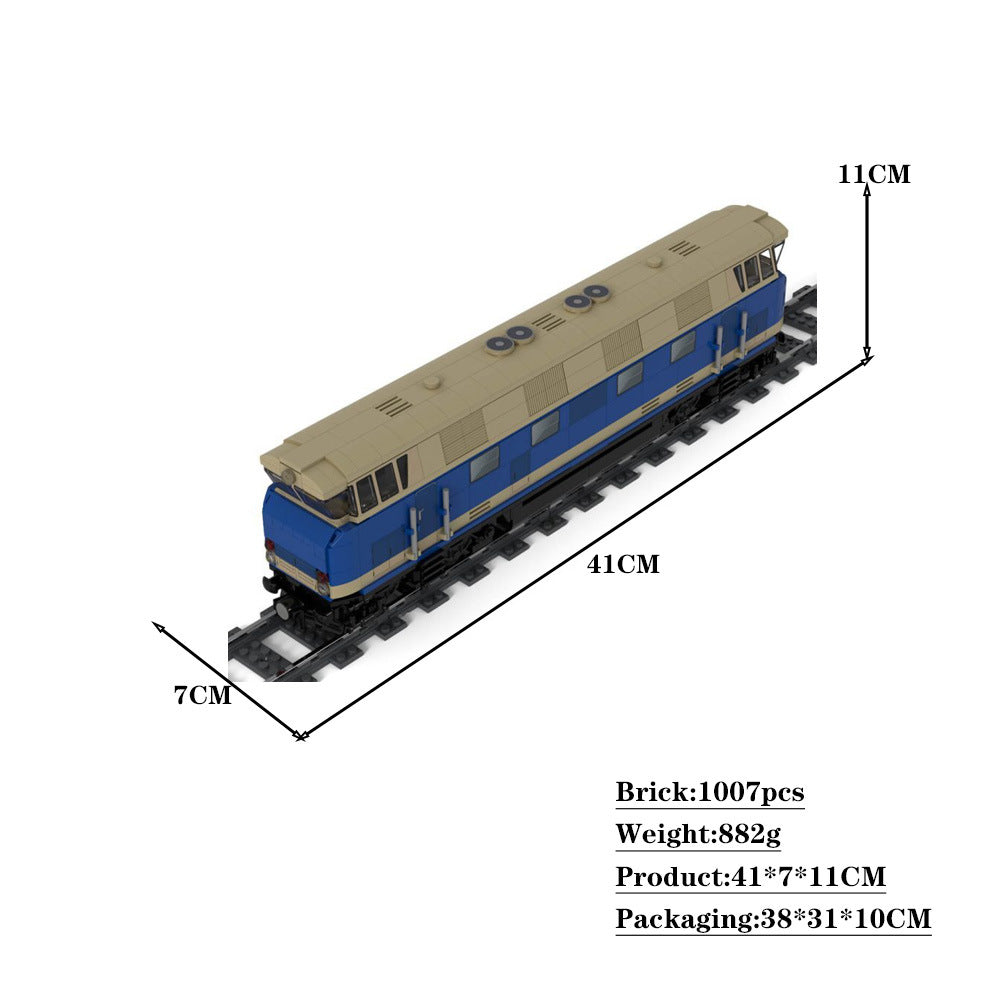 BR118 Locomotive Building Kit | Deutsche Reichsbahn | LEGO-Compatible MOC - 4