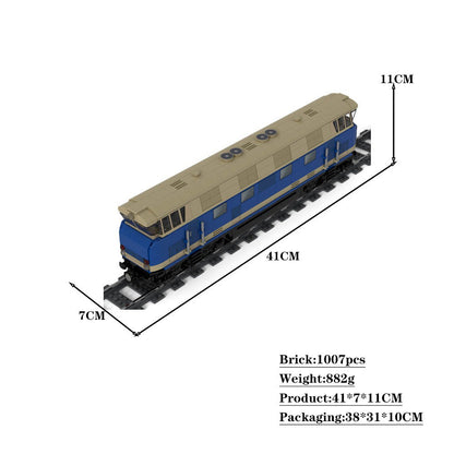 BR118 Locomotive Building Kit | Deutsche Reichsbahn | LEGO-Compatible MOC - 4
