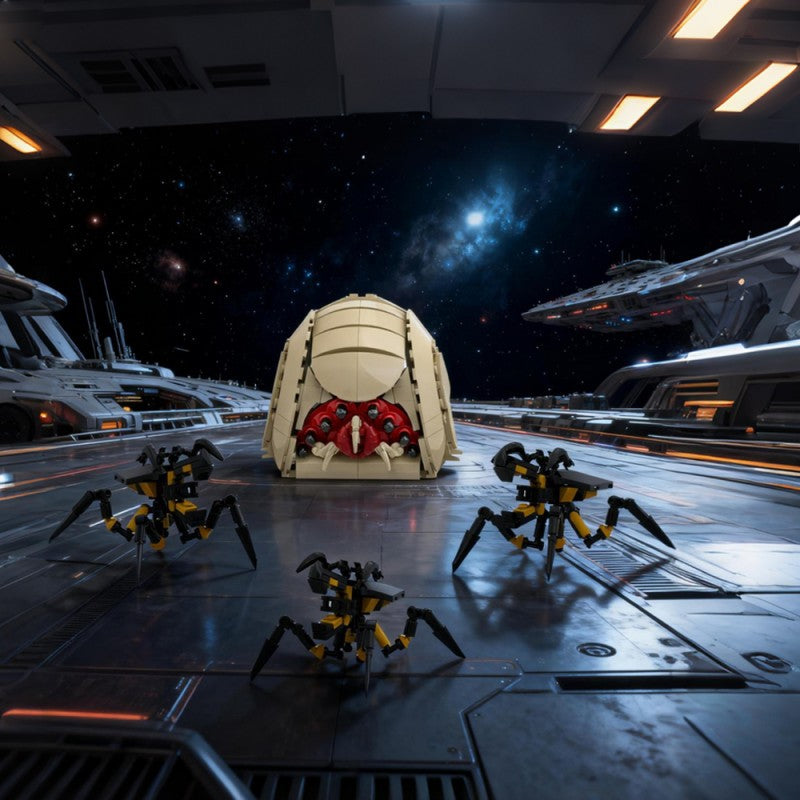 brain worm building kit | starship troopers | lego compatible moc - 1