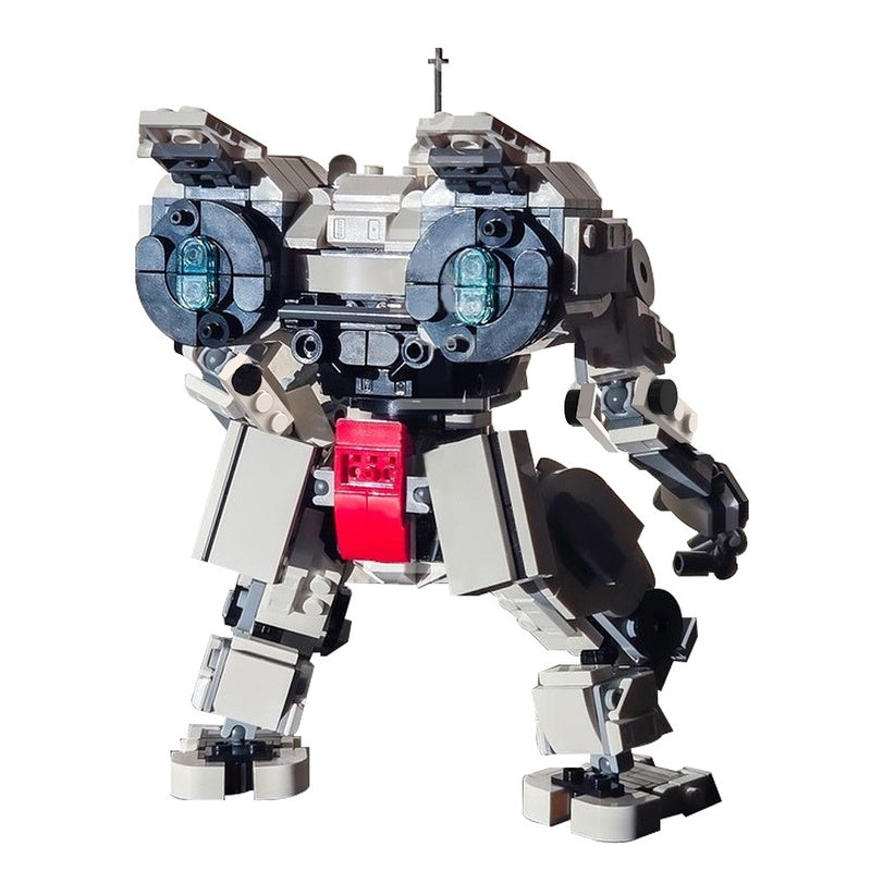 Brawler Heavy Mecha Titan Concept Combat Robot Building Kit | LEGO-Compatible MOC - 6
