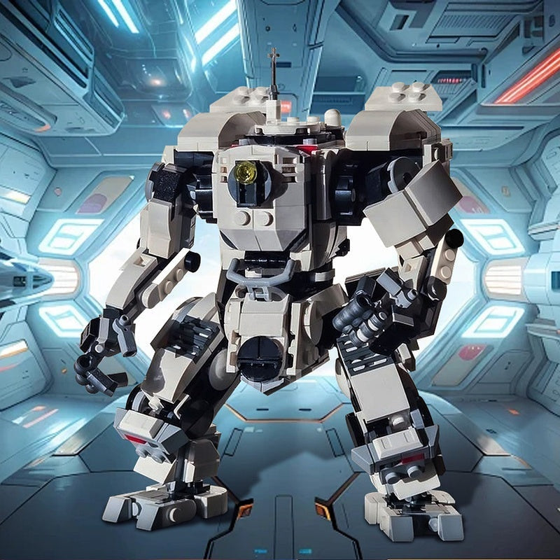 Brawler Heavy Mecha Titan MOC Building Kit - 4
