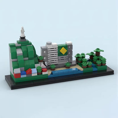 brazil skyline building kit | moc-36129 - 5