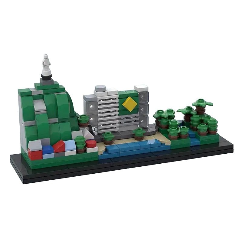 Brazil Skyline MOC Building Kit | City Architecture Display Model - 1