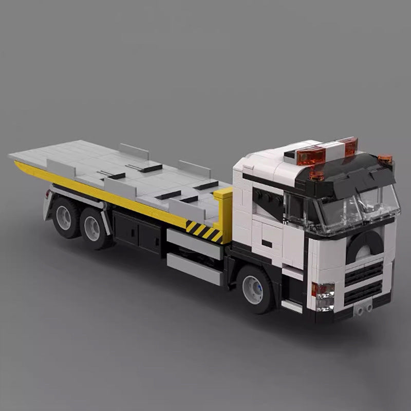 breakdown tow truck moc building set | 612 pcs lego compatible - 2