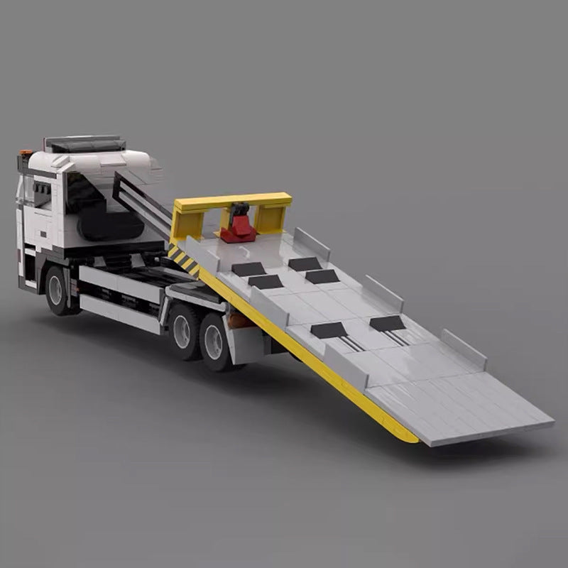 breakdown tow truck moc building set | 612 pcs lego compatible - 4