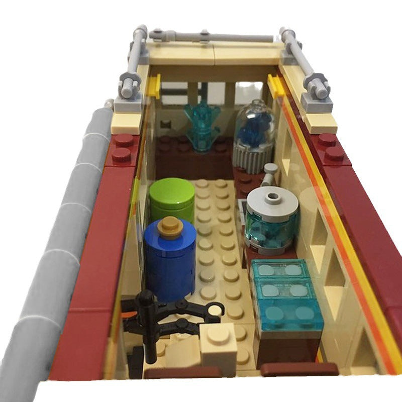 breaking bad rv building set | the krystal ship | moc-17836 - 2