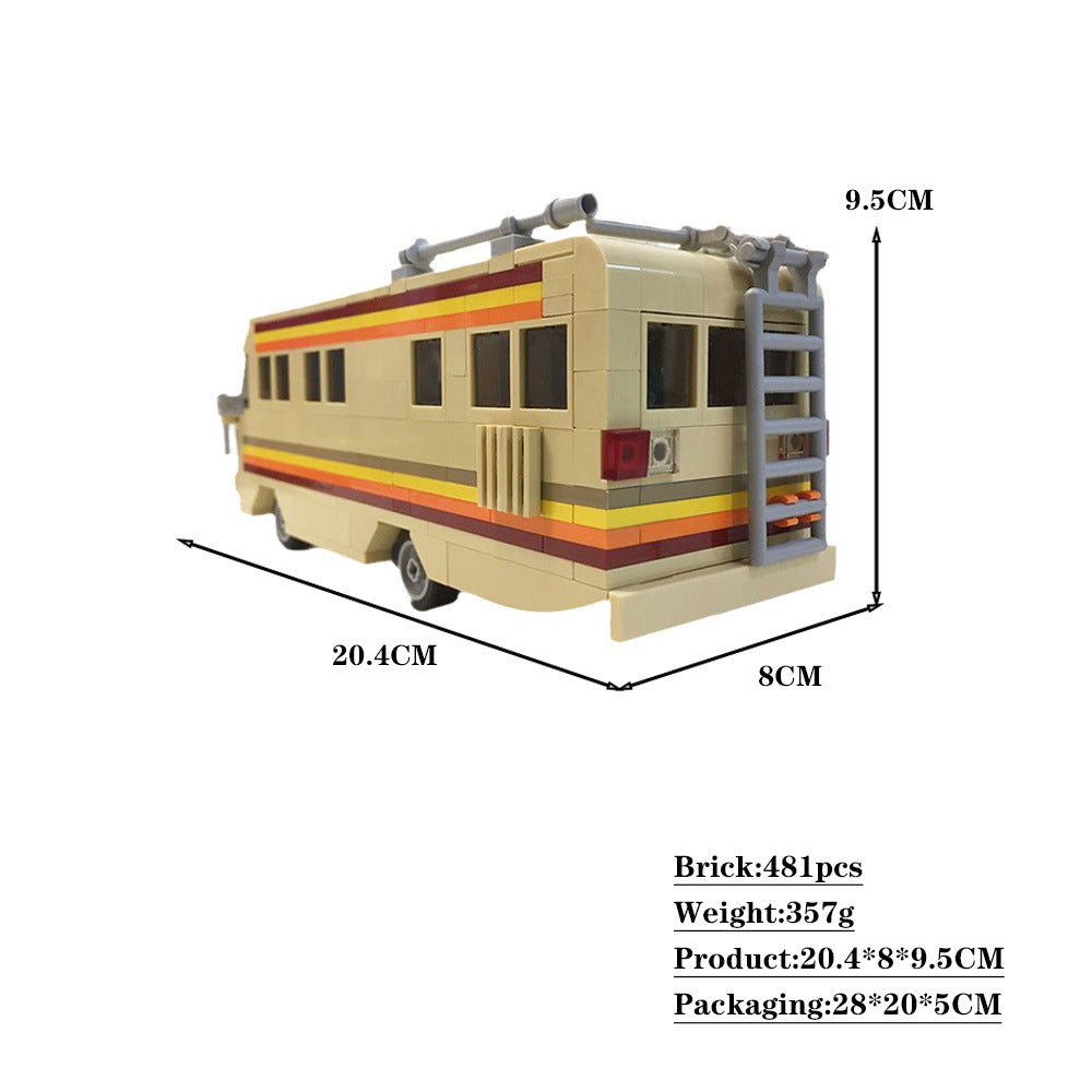 breaking bad rv building set | the krystal ship | moc-17836 - 4