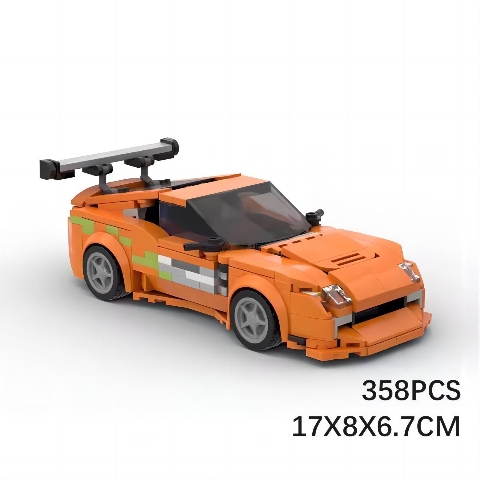 brian's toyota supra building set | fast and furious | moc-41856 - 3