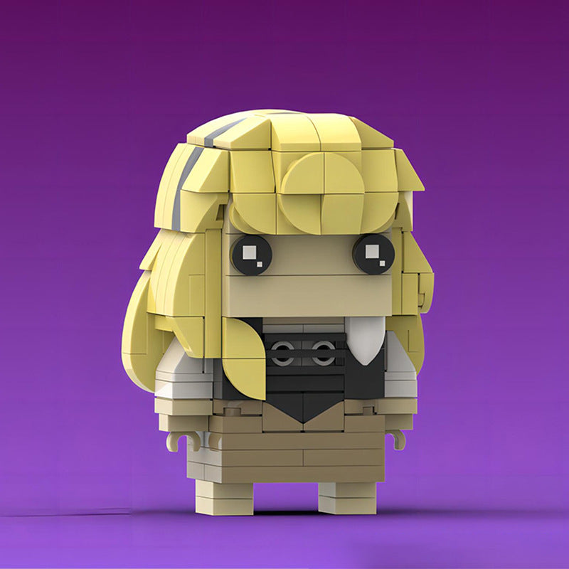 briar rose brickheadz building kit | sleeping beauty | moc-135580 - 3