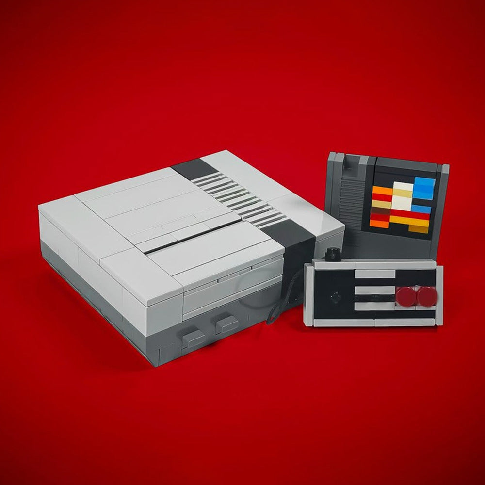 bricktendo home console pack building set | moc-220709 - 3