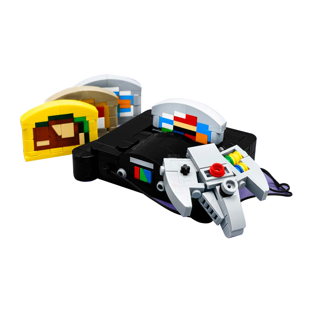 bricktendo home console pack building set | moc-220709 - 5