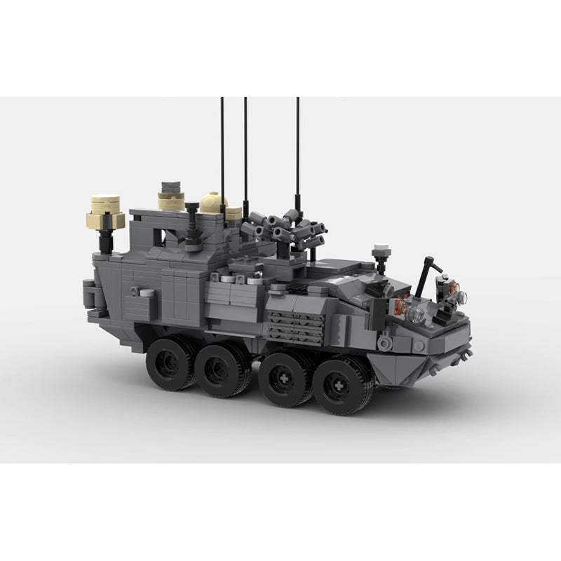 Brigade Combat Team EW Stryker Building Kit | LEGO-Compatible MOC - 2