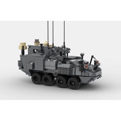 Brigade Combat Team EW Stryker Building Kit | LEGO-Compatible MOC - 2
