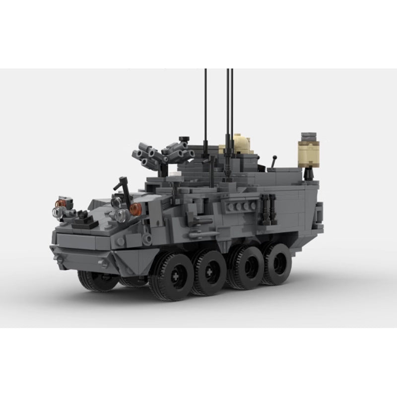 Brigade Combat Team EW Stryker Building Kit | LEGO-Compatible MOC - 4