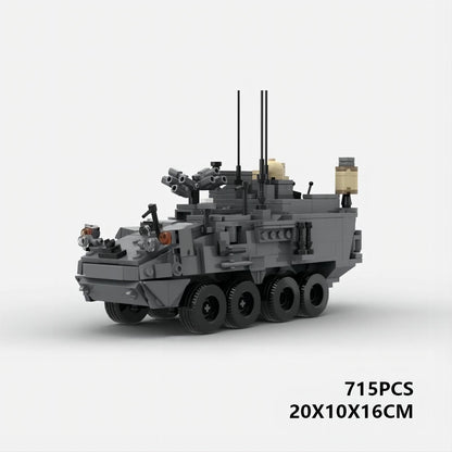 Brigade Combat Team EW Stryker Building Kit | LEGO-Compatible MOC - 5