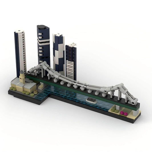 Brisbane Skyline Building Kit | LEGO-Compatible MOC - 1