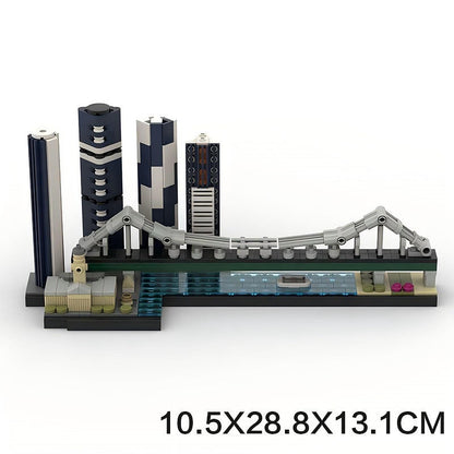 Brisbane Skyline Building Kit | LEGO-Compatible MOC - 5