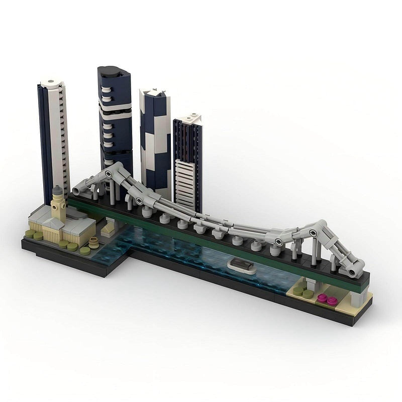 Brisbane Skyline MOC Building Kit | Australian City Landmarks - 1