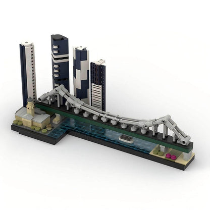 Brisbane Skyline MOC Building Kit | Australian City Landmarks - 1