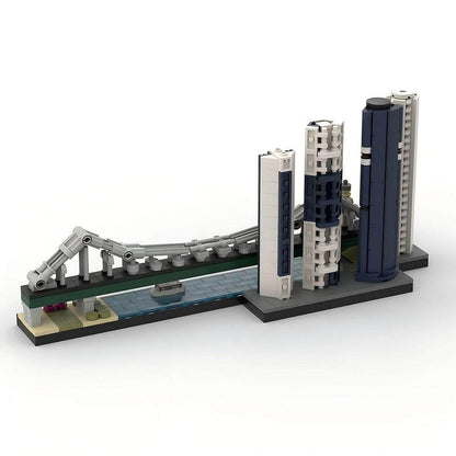 Brisbane Skyline MOC Building Kit | Australian City Landmarks - 4
