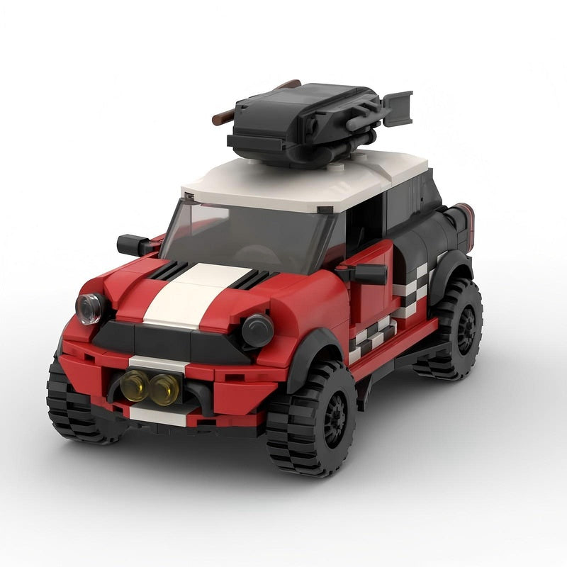 British Cross-Country Rally Car Building Kit | LEGO-Compatible MOC - 5