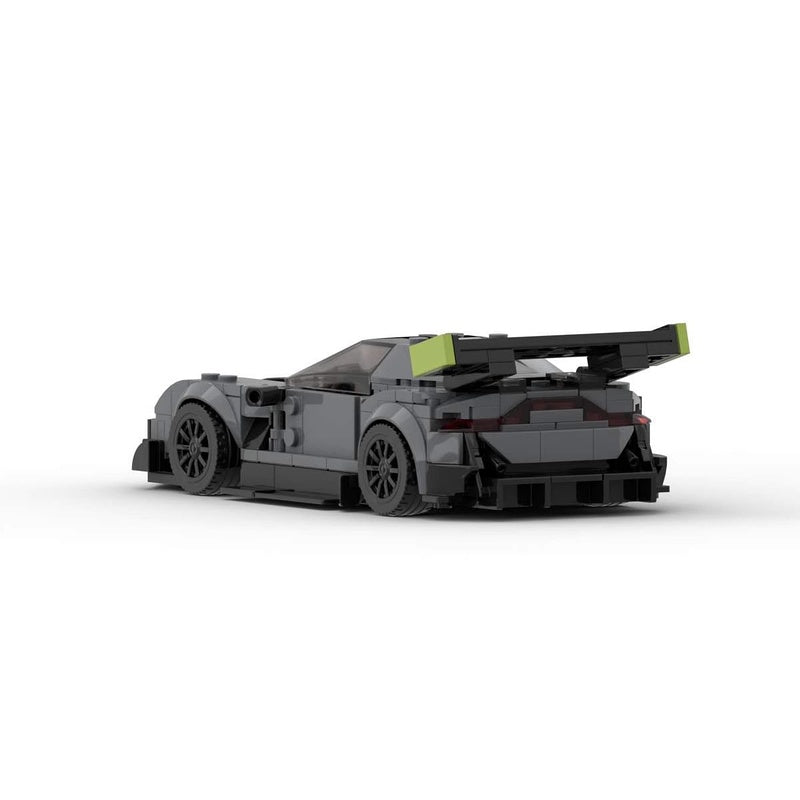 British Endurance GT3 Race Car Building Kit | LEGO-Compatible MOC - 2