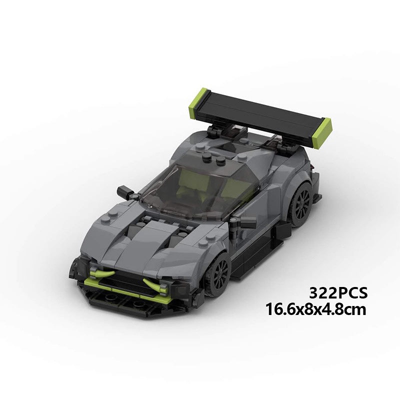 British Endurance GT3 Race Car Building Kit | LEGO-Compatible MOC - 6