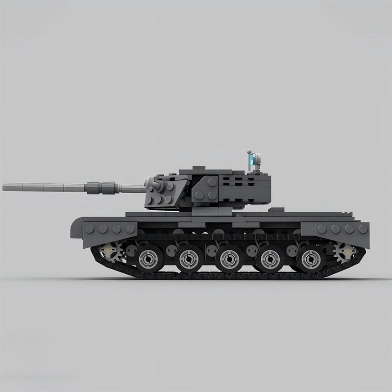 British FV4101 Charioteer Tank Destroyer MOC Building Kit | Armored Vehicle Model - 1