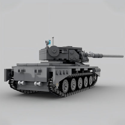 British FV4101 Charioteer Tank Destroyer MOC Building Kit | Armored Vehicle Model - 2