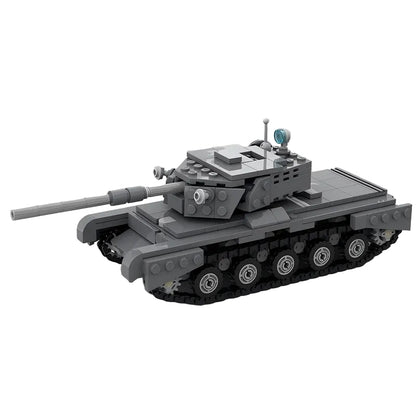 British FV4101 Charioteer Tank Destroyer MOC Building Kit | Armored Vehicle Model - 3