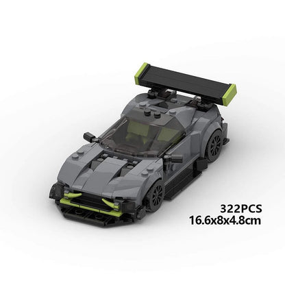 British GT3 Race Car MOC Building Kit | Racing Vehicle Model - 6