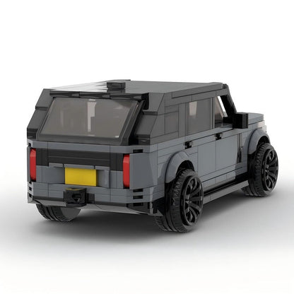 British Luxury 4x4 SUV MOC Building Kit | Premium Off-Road Vehicle Model - 4