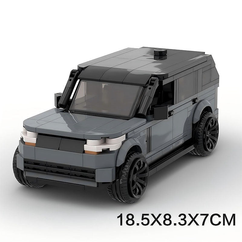 British Luxury 4x4 SUV MOC Building Kit | Premium Off-Road Vehicle Model - 6