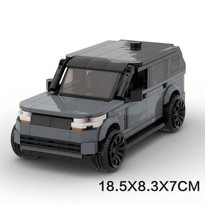 British Luxury 4x4 SUV MOC Building Kit | Premium Off-Road Vehicle Model - 6