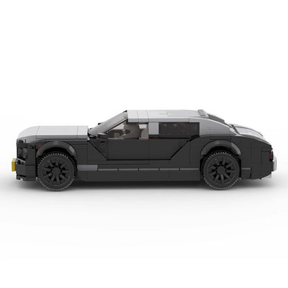 British Luxury 8-Cylinder Engine Sedan Building Kit | LEGO-Compatible MOC - 3