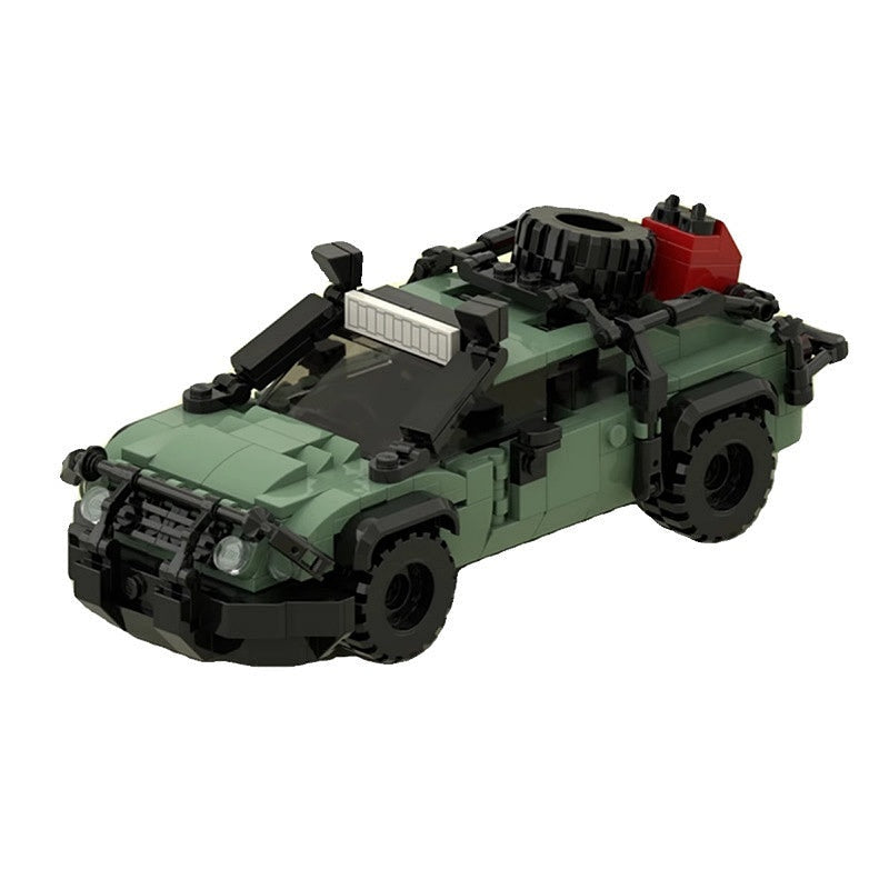 British Luxury GT Off-Road Coupe MOC Building Kit | Vehicle Model - 1