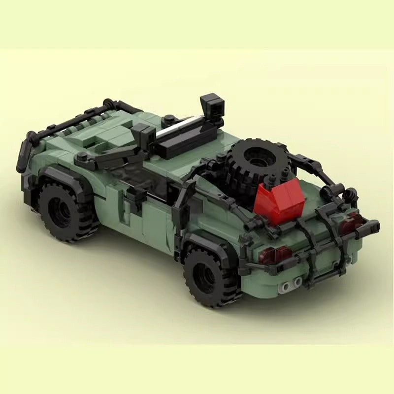 British Luxury GT Off-Road Coupe MOC Building Kit | Vehicle Model - 3