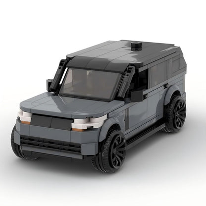 British Luxury SUV 400PS-L Building Kit | 4x4 LEGO-Compatible MOC - 5