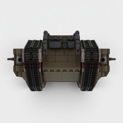British Mark IV WWI Heavy Tank 1:35 Scale MOC Building Kit - 2
