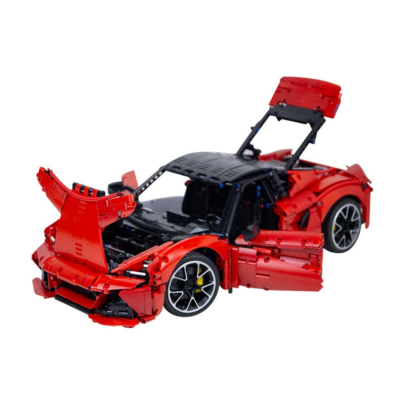 British Mid-Engine Supercar Building Kit | LEGO-Compatible MOC - 5