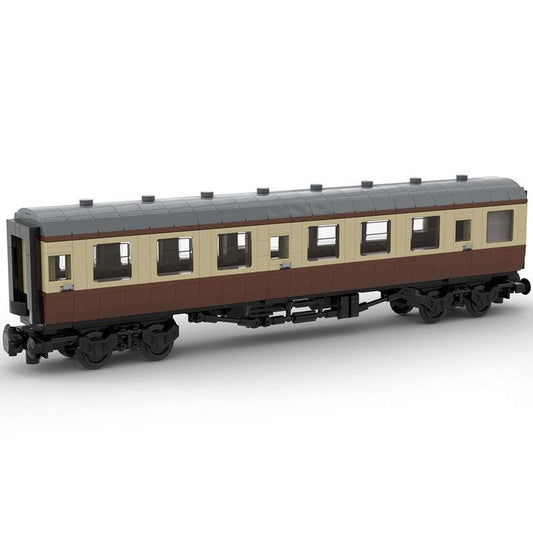 British Rail Mark 1 Carriage Building Kit | LEGO-Compatible MOC - 1