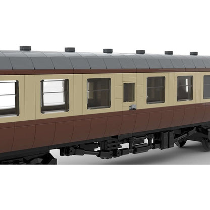 British Rail Mark 1 Carriage MOC Train Building Kit | Vintage Rail Coach Model - 3