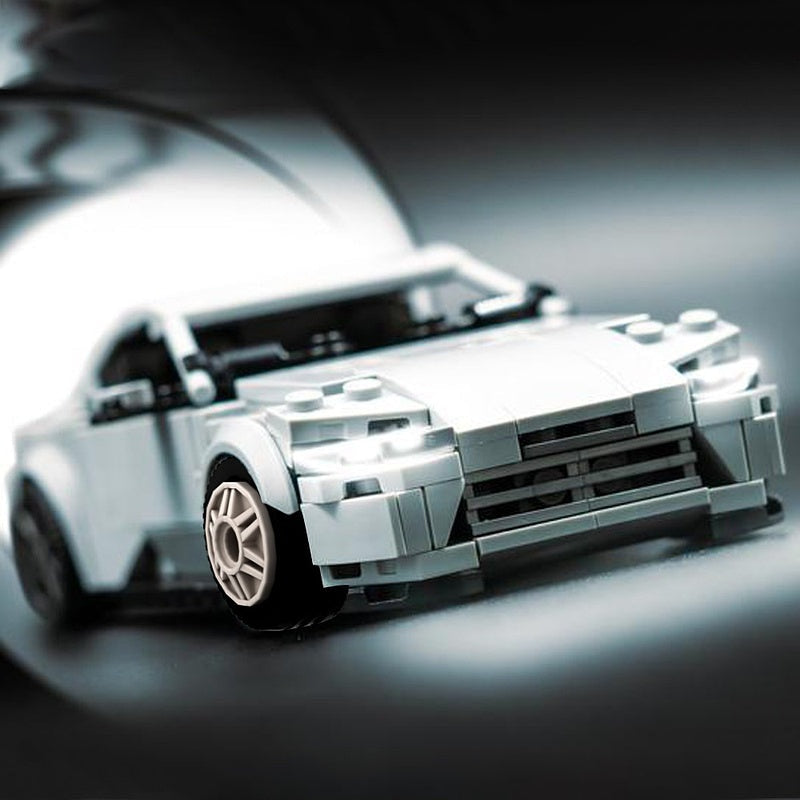 British Spy-Style Sports Coupe MOC Building Kit | Luxury Vehicle Model - 3