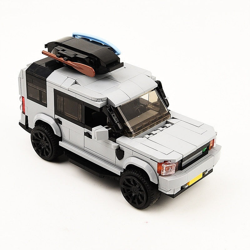 British Style Off-Road SUV MOC Building Kit | 4x4 Vehicle Model - 5