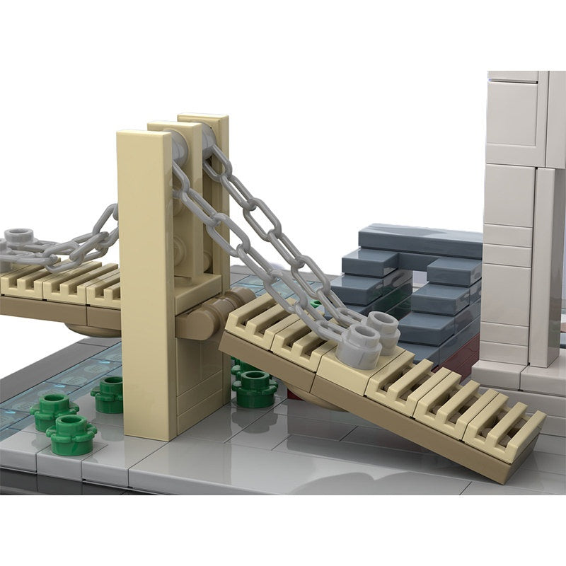 Brooklyn New York City Skyline Building Kit | LEGO-Compatible MOC - 2