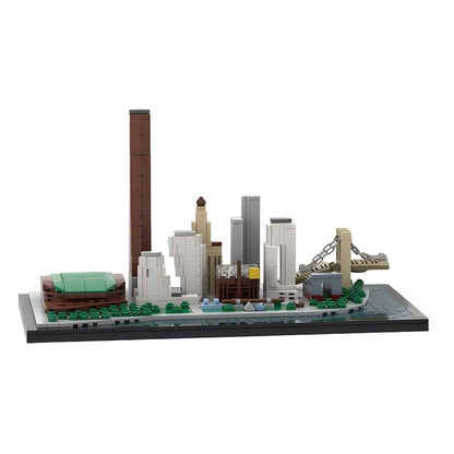 Brooklyn New York City Skyline Building Kit | LEGO-Compatible MOC - 3
