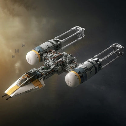 BTL-A4 Strike Fighter MOC Building Kit | Futuristic Spacecraft Model - 2