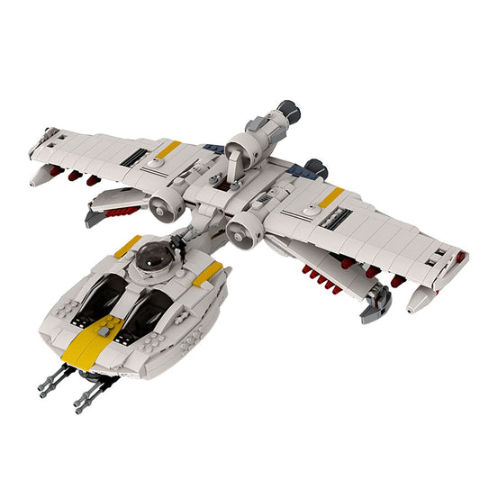 btl-s8 k-wing assault starfighter | star wars | moc-181275 - 5