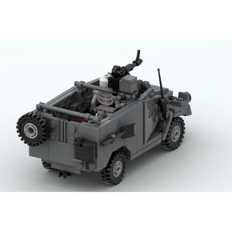 btr-40 armored vehicle building set | moc-152100 - 2